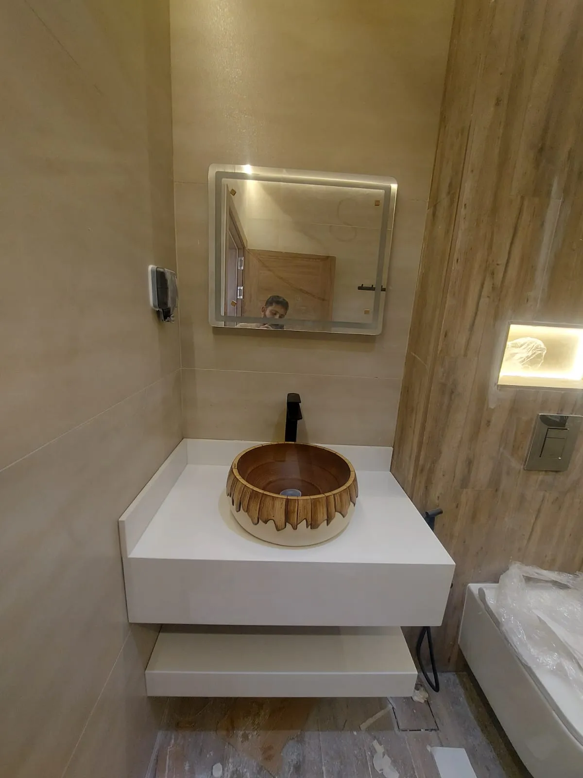 Carrara Marble Vessel